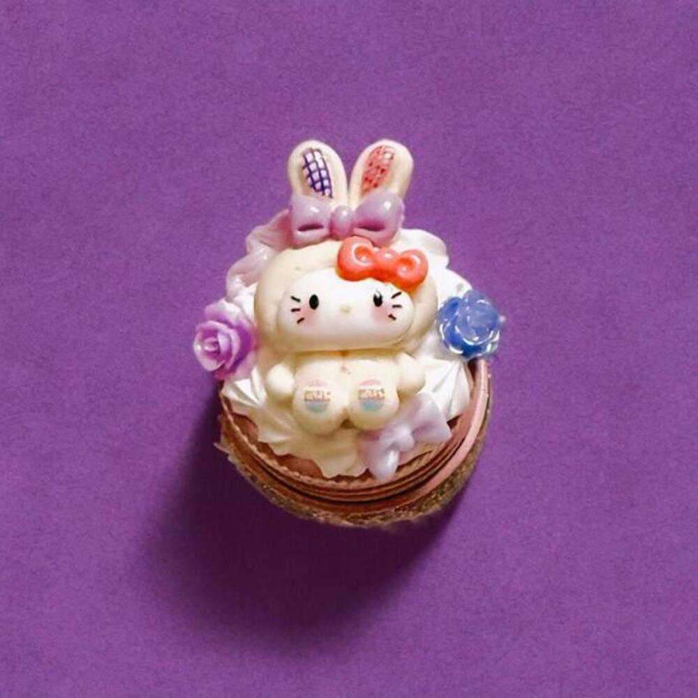 Decoden Mini Jar, Hello Kitty Cosplay Bunny, Decorative Junk Style Kawaii Gift